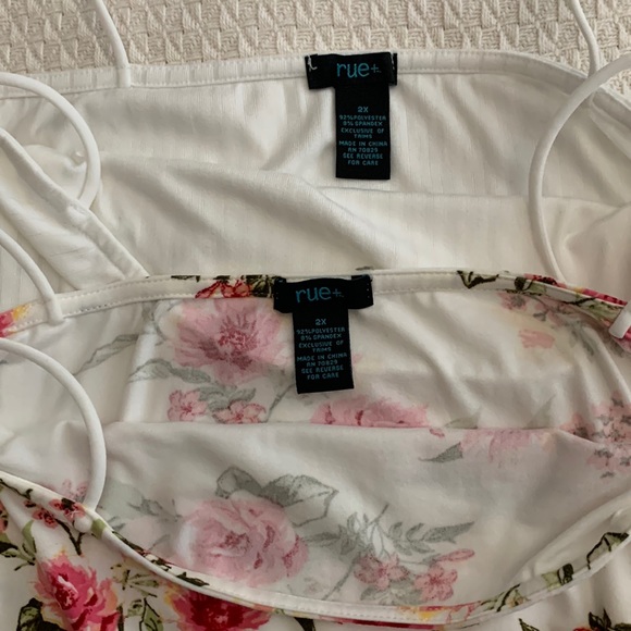 NWOT Rue + set of two tank tops size 2X - Picture 3 of 5